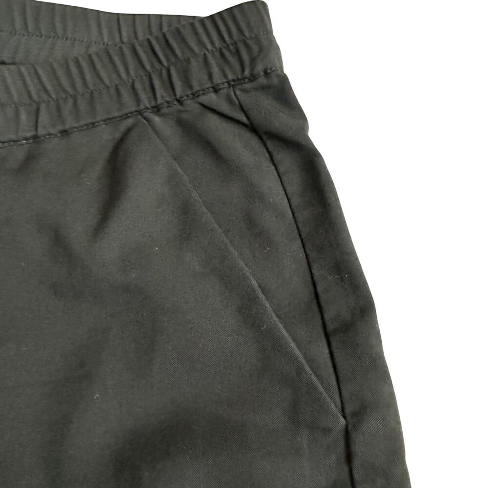 Marine Layer Allison Black Cropped Pants Small elastic waist light weight New - Picture 11 of 14